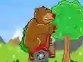 खेल Bear on a Scooter ऑनलाइन