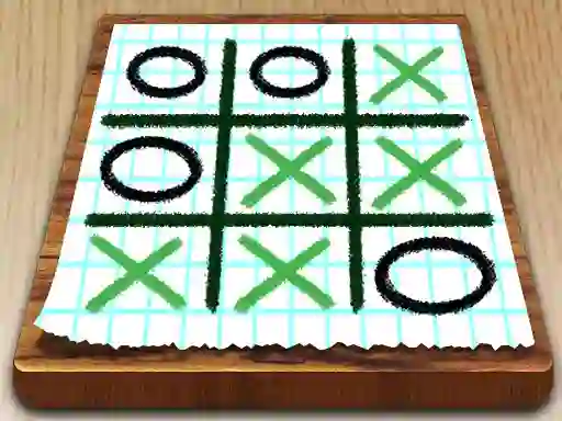 खेल Tic Tac Toe Paper Note ऑनलाइन