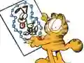 खेल Garfield connects the dots ऑनलाइन
