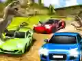 खेल Dino Car Race ऑनलाइन