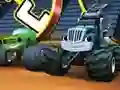 खेल Blaze and the Monster Machines Word Links ऑनलाइन