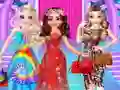 खेल Princesses Different Style Dress Fashion ऑनलाइन