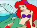 खेल Princess Mermaid Coloring Game ऑनलाइन