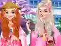 खेल Princess Girls Trip to Japan ऑनलाइन
