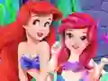 खेल Baby Ariel Treating Cold ऑनलाइन