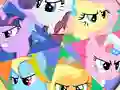 खेल Pony Round Puzzle ऑनलाइन