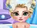 खेल Ice Queen Baby Bath ऑनलाइन