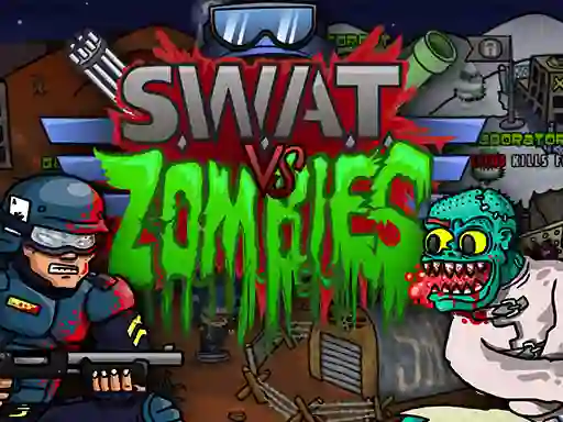 खेल Swat vs Zombies ऑनलाइन