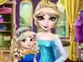 खेल Ice Queen Mommy Real Makeover ऑनलाइन
