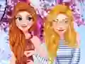 खेल Princess Girls Trip to USA ऑनलाइन