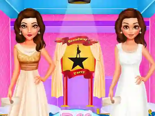 खेल BFF Broadway Party ऑनलाइन