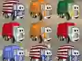 खेल Garbage Trucks Matching ऑनलाइन
