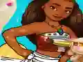 खेल Moana Coloring Book ऑनलाइन