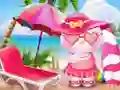 खेल Hello Kitty Beach Fun ऑनलाइन