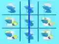 खेल Smurfs Tic Tac Toe ऑनलाइन