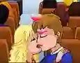 खेल Yellow Bus Kiss ऑनलाइन