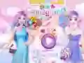 खेल Barbie and Elsa in Candyland ऑनलाइन