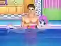 खेल Baby Taylor Learn Swimming ऑनलाइन