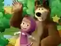 खेल Little Girl And The Bear Hidden Stars ऑनलाइन