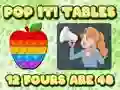 खेल Pop It  Tables ऑनलाइन