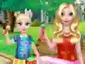 खेल Mommy And Daughter Summer Day ऑनलाइन