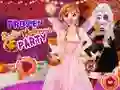 खेल Frozen Sisters Halloween Party ऑनलाइन