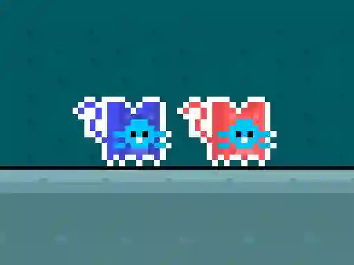 खेल Red and Blue Cats ऑनलाइन