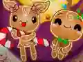 खेल Christmas Gingerbread - Color Me ऑनलाइन