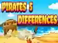 खेल Pirates 5 differences ऑनलाइन
