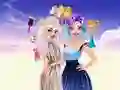 खेल Fashion Showdown Ellie and Villain Quinn ऑनलाइन