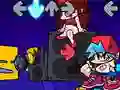खेल Friday Night Funkin vs Geometry Dash ऑनलाइन
