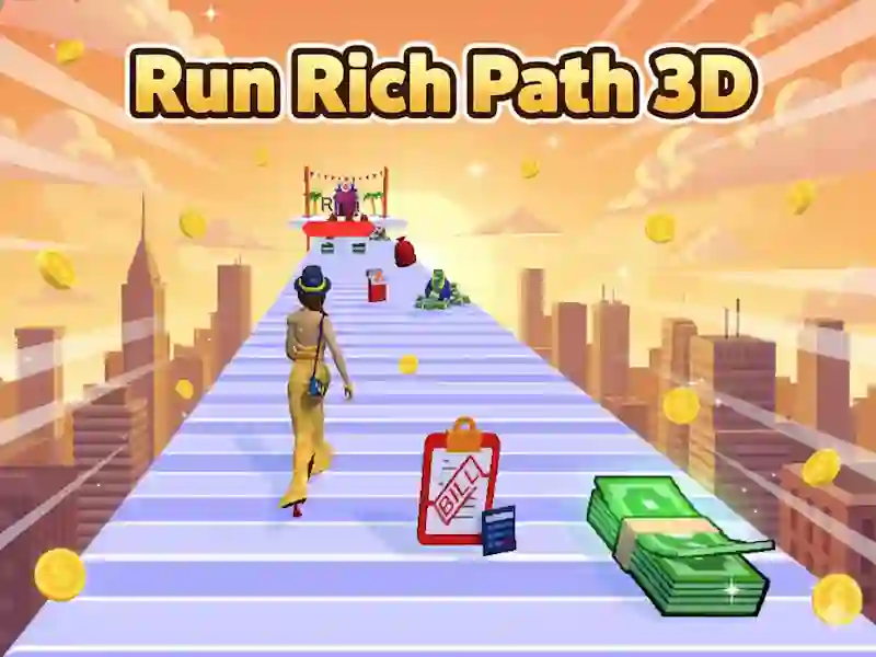 खेल Run Rich Path 3D ऑनलाइन