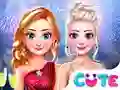 खेल Frozen Princess New years Eve ऑनलाइन