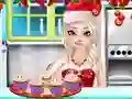 खेल Frozen Christmas Cupcake Maker ऑनलाइन