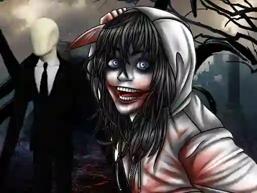 खेल Jeff The Killer The Hunt For The Slenderman ऑनलाइन