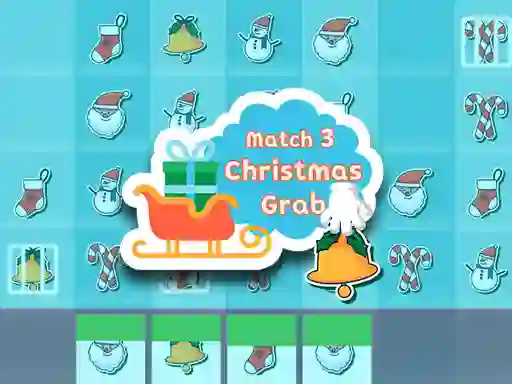 खेल Christmas Grab Match 3 ऑनलाइन