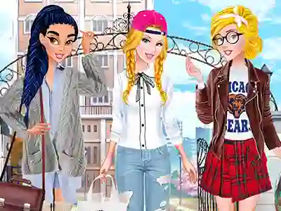 खेल Princesses: Back to School Collection ऑनलाइन