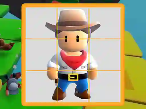 खेल Stumble Boys Sliding Puzzle ऑनलाइन