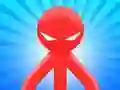 खेल Red Stickman vs Monster School ऑनलाइन