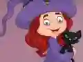 खेल G2E Happy Witch Girl And Cat Room Escape ऑनलाइन