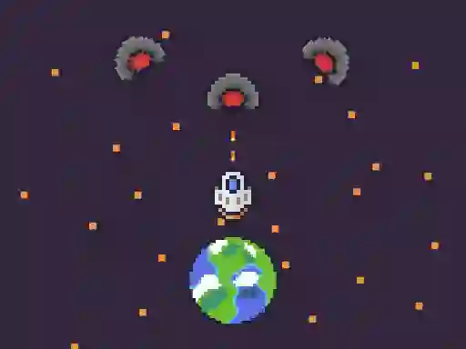 खेल Pixel Protect Your Planet ऑनलाइन
