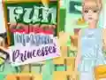 खेल Fun College Life with Princesses ऑनलाइन