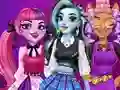 खेल High School Princess Monster Mash ऑनलाइन
