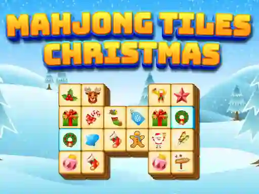 खेल Mahjong Tiles Christmas ऑनलाइन