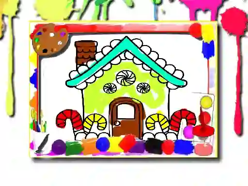खेल House Coloring Book ऑनलाइन