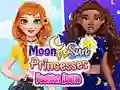 खेल Moon vs Sun Princess Fashion Battle ऑनलाइन