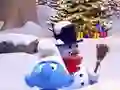 खेल Smurfy Snowballs ऑनलाइन