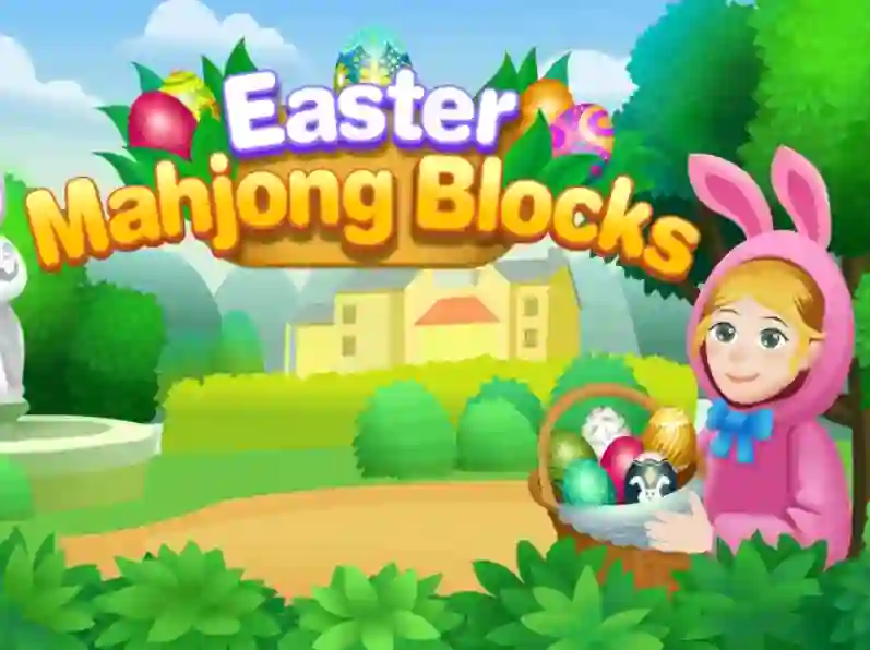 खेल Mahjong Blocks Easter ऑनलाइन
