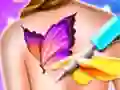 खेल Barbie Funny Tattoo Shop ऑनलाइन