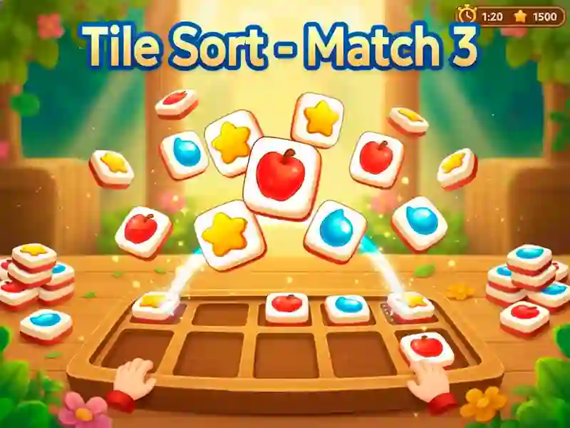 खेल Tile Sort - Match 3 ऑनलाइन